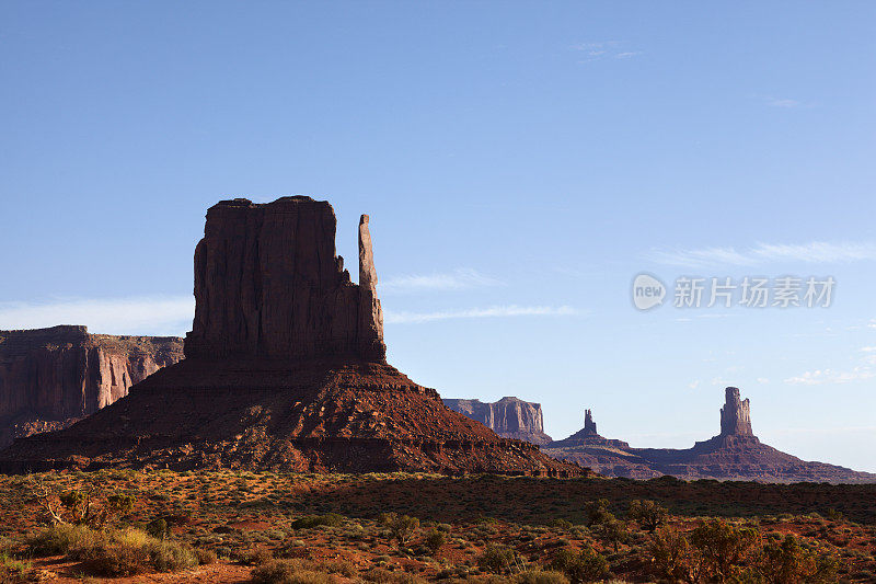 West Mitten Butte，纪念碑谷，